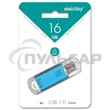 Флешка USB Smartbuy R/W USB 16Gb V-Cut series Blue SB16GbVC-B
