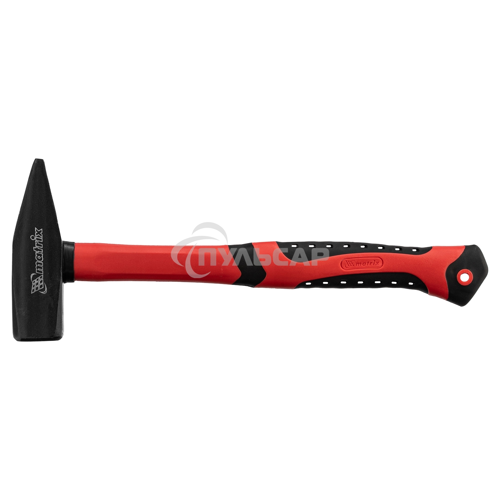 Молоток слесарный Matrix, 1000 г, фибергласовая обрезиненная рукоятка