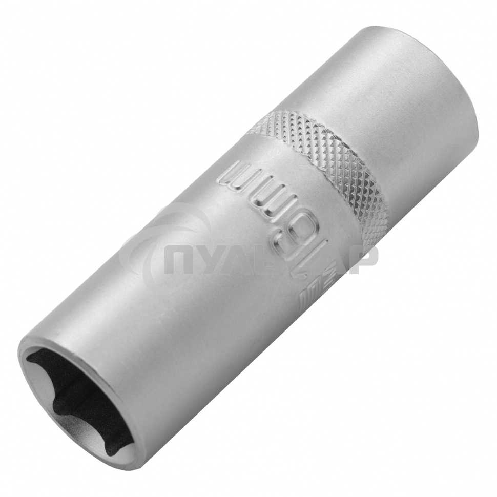 Головка торцевая свечная, 6-гранная, 16 мм, под квадрат 1/2 Stels