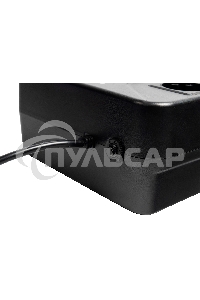 Источник бесперебойного питания SMARTWATT UPS SAFE PRO 1000 черный 1000/600 ВА/Вт, линейно-интерактивный, напольный/настенный, LED индикация, Shuko CEE7/4 - 8 шт. (4 шт. с резервным питанием, 4 шт. - сетевой фильтр)