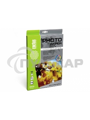 Фотобумага Cactus CS-MA4100100 A4/100г/м2/100л. матовая для струйной печати
