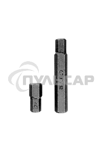 Набор бит STELS 11313hex хвостовик-шестигранник 1/2'' crv 10мм 15предм.