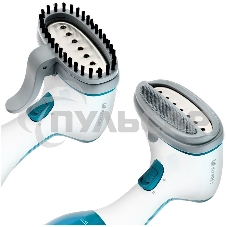 Отпариватель Kitfort КТ-916-1 / Мощность: 900-1100 Вт.Объем резервуара для воды: 220 мл.голубой