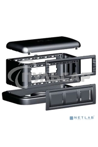 Башенка напольная BUS черный ДКС 09090