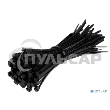 Стяжка нейлоновая Exegate EX253852RUS неоткрывающаяся CV-200B, 200мм, упак. 100шт черная