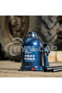 Домкрат гидравлический бутылочный телескопический, 10 т, подъем 180-430 мм Stels