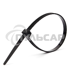 Стяжки NYT-200x4.8В пластиковые 200 мм х 4.8 мм, черные (100 шт.)