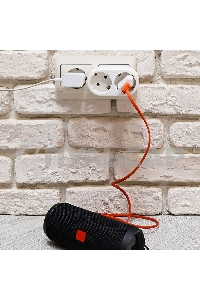 Двойник электрический 16 А с заземлением белый Rexant