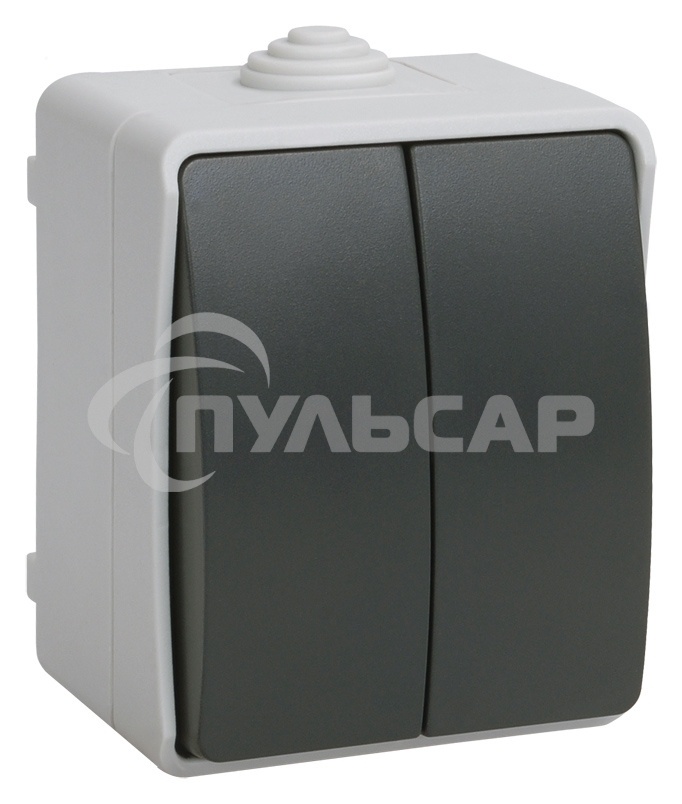 Выключатель 2-кл. ОП ФОРС 10А IP54 сер. ВС20-2-0-ФСр ИЭК EVS20-K03-10-54-DC