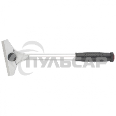 Скребок Matrix, 100 мм, фиксированное лезвие удл. металлическая обрезиненная ручка MASTER