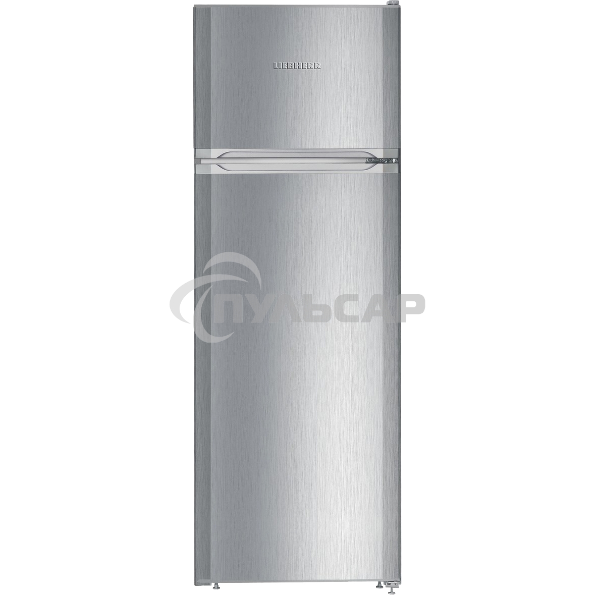 Холодильник Liebherr CTel 2931-26 001 серебристый двухкамерный 218/52л морозилка сверху