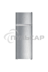 Холодильник Liebherr CTel 2931-26 001 серебристый двухкамерный 218/52л морозилка сверху
