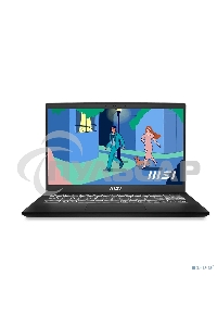 Ноутбук MSI Modern 15 B7M-473XRU черный AMD Ryzen 5 7430U/16Gb/SSD1Tb/15.6