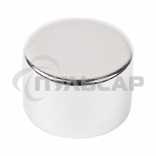 Неодимовый магнит диск 15х10мм сцепление 8 кг (Упаковка 1 шт) Rexant