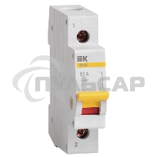 Выключатель нагрузки ВН-32 63А/1П ИЭК MNV10-1-063