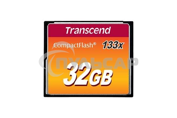 Флеш карта CF 32Gb Transcend TS32GCF133 w/o adapter