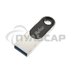 Флешка USB Netac U278 NT03U278N-016G-20PN, 16 Gb, USB 2.0, металлическая матовая