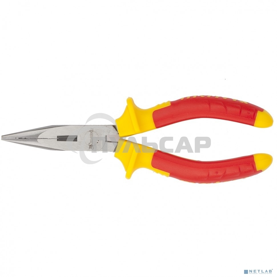 Длинногубцы Matrix прямые Insulated, 160мм, двухкомпонентные рукоятки PROFESSIONAL