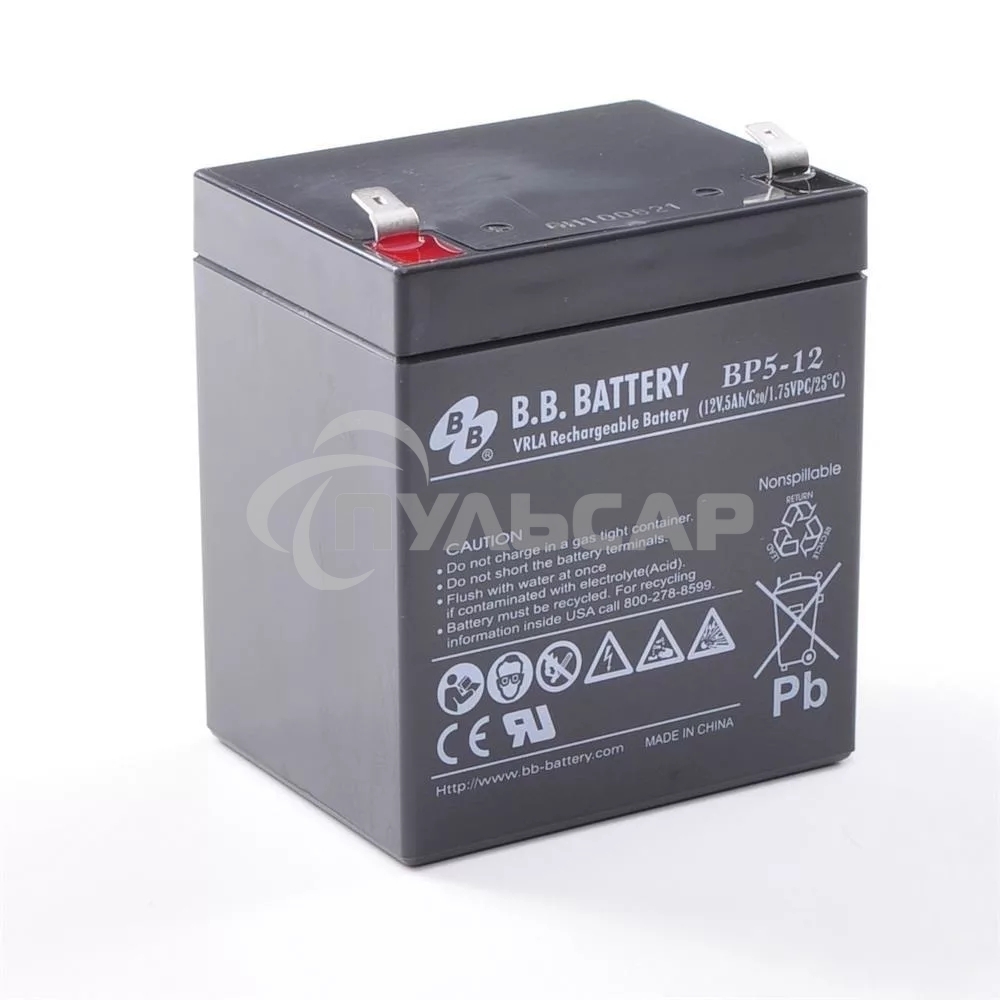 Батарея B.B. Battery BP 5-12 (12V 5Ah)