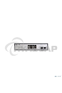 Неуправляемый PoE-коммутатор ORIGO Unmanaged Switch 8x1000Base-T PoE, 2x1000Base-X SFP, PoE Budget 120W, 19