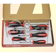 Набор отверток Matrix сталь s2 двухкомпонентные рукоятки 6шт