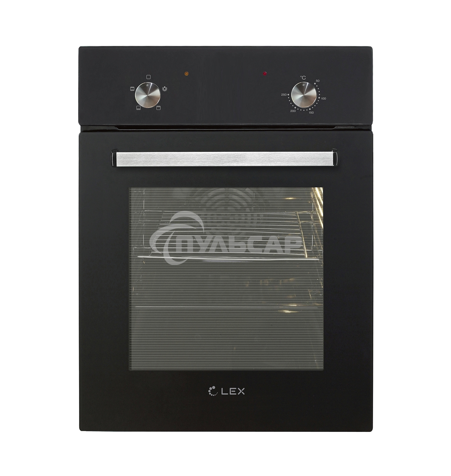 Духовой шкаф Электрический Lex EDM 4540 BL черный, встраиваемый