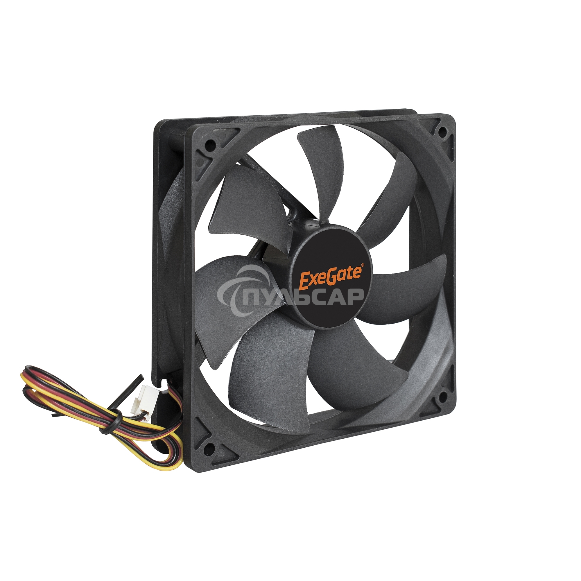 Вентилятор для корпуса ExeGate ExtraPower EP12025H3P черный, 120 мм, 1800 об/мин, 28 дБ, 3 pin