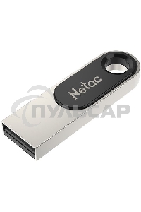 Флешка USB Netac U278 NT03U278N-016G-20PN, 16 Gb, USB 2.0, металлическая матовая