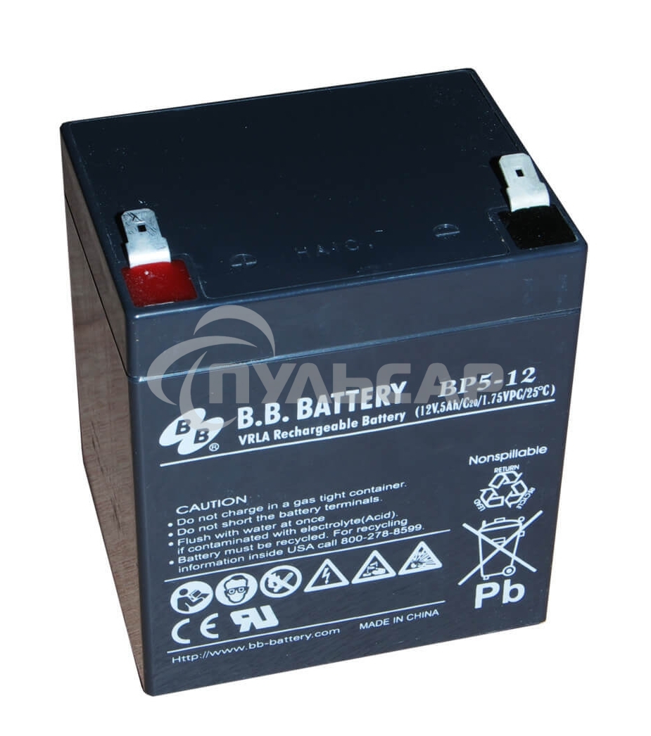 Батарея B.B. Battery BP 5-12 (12V 5Ah)