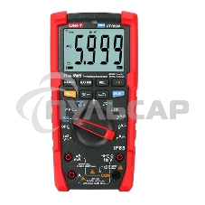 Профессиональный мультиметр UNI-T UT195M Напряжение постоянного/переменного тока (1000 В); постоянный/переменный ток (20А); Сопротивление (60 МОм); Емкость (60 мФ); Частота (40 МГц); Температура (1000 ℃)