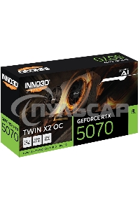 Видеокарта INNO3D RTX 5070 X2 OC/RTX 5070, HDMI, DP*3, 12G,D7