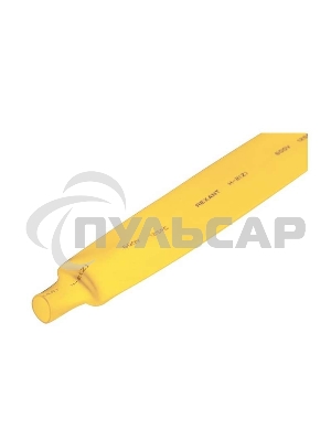 Трубка термоусадочная 20.0/10.0 1м желт. Rexant 22-0002