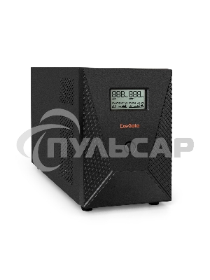 Источник бесперебойного питания ExeGate EP287660RUS SpecialPro Smart LLB-3000.LCD.AVR.EURO.RJ.USB 3000VA/1800W, LCD, AVR, 4 евророзетки, RJ45/11, USB, черный