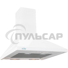 Вытяжка каминная Elikor Вента 60П-430-П3Л белый, 60 см, 430 куб. м/ч, 54 дБ