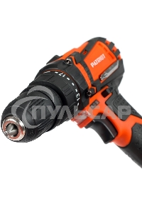 Дрель-шуруповерт Patriot BR 203UES, Аккумуляторная, 20В, 2 АКБ, Кейс