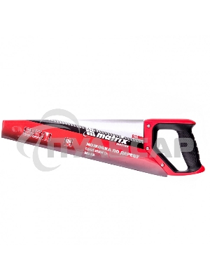 Ножовка по дереву Matrix, 400 мм,зуб 2D,каленый крупный зуб 5-6 TPI,двухкомп.рук-ка