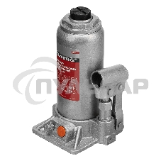 Домкрат гидравлический бутылочный Matrix, 5 т, h подъема 197–382 мм