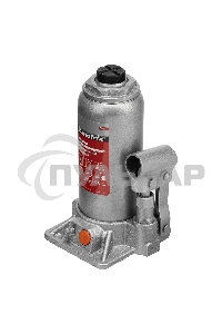 Домкрат гидравлический бутылочный Matrix, 5 т, h подъема 197–382 мм