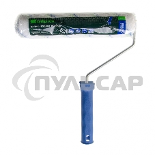 Валик Сибртех Водные краски, 250 мм, ворс 12мм, D - 36 мм, D ручки - 6 мм, полиэстер 80193