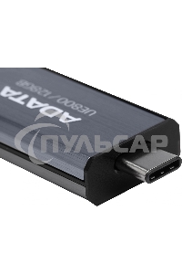 Флешка USB ADATA UE800 (AELI-UE800-128G-CSG), 128 Gb, Type-C USB 3.2, R/W 1000/550, серебристый