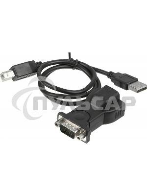 Адаптер USB2.0 Ningbo X-Storm USB-COM-ADPG (BF-810) COM 9-pin (m)/USB A (m) 0.8м