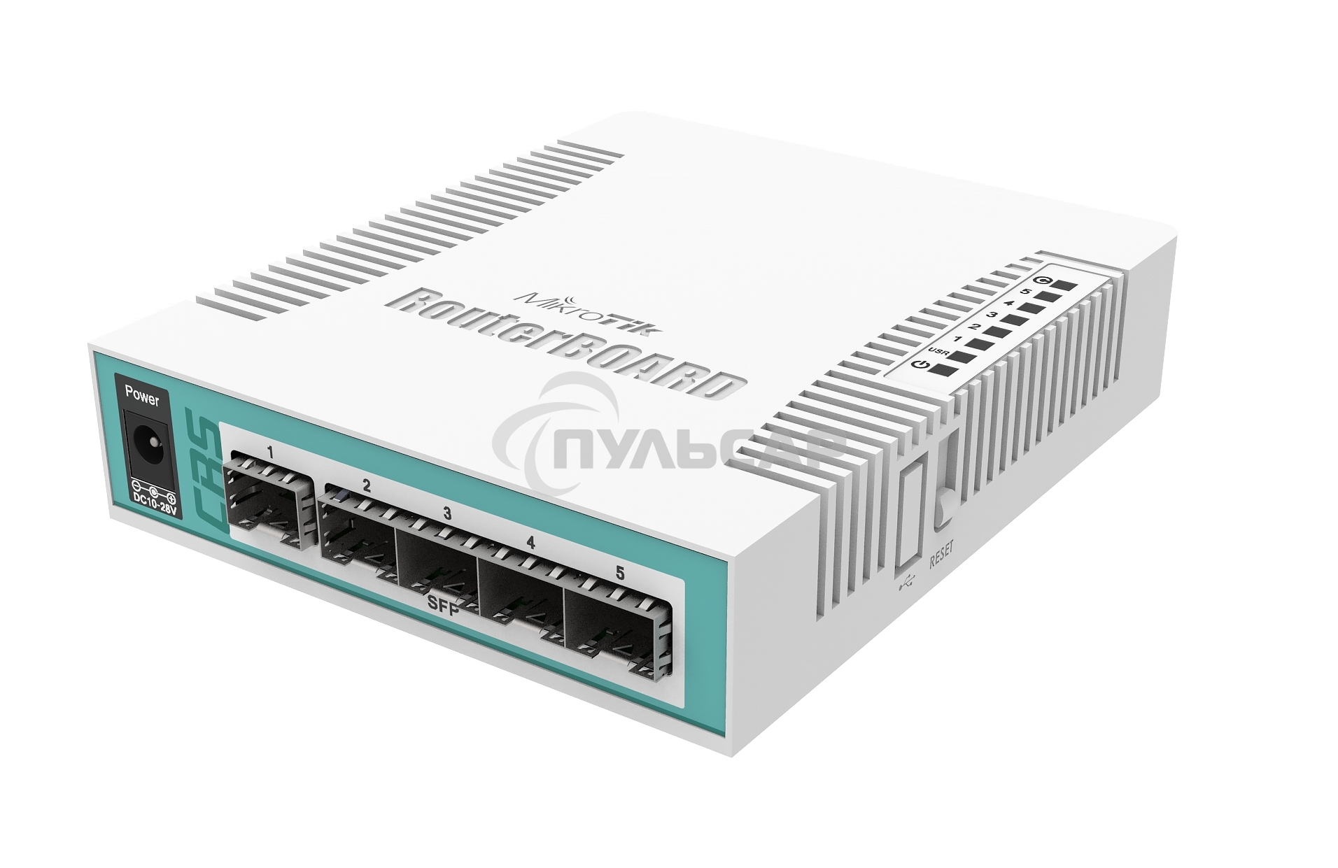 Маршрутизатор 5PORT SFP CRS106-1C-5S MIKROTIK