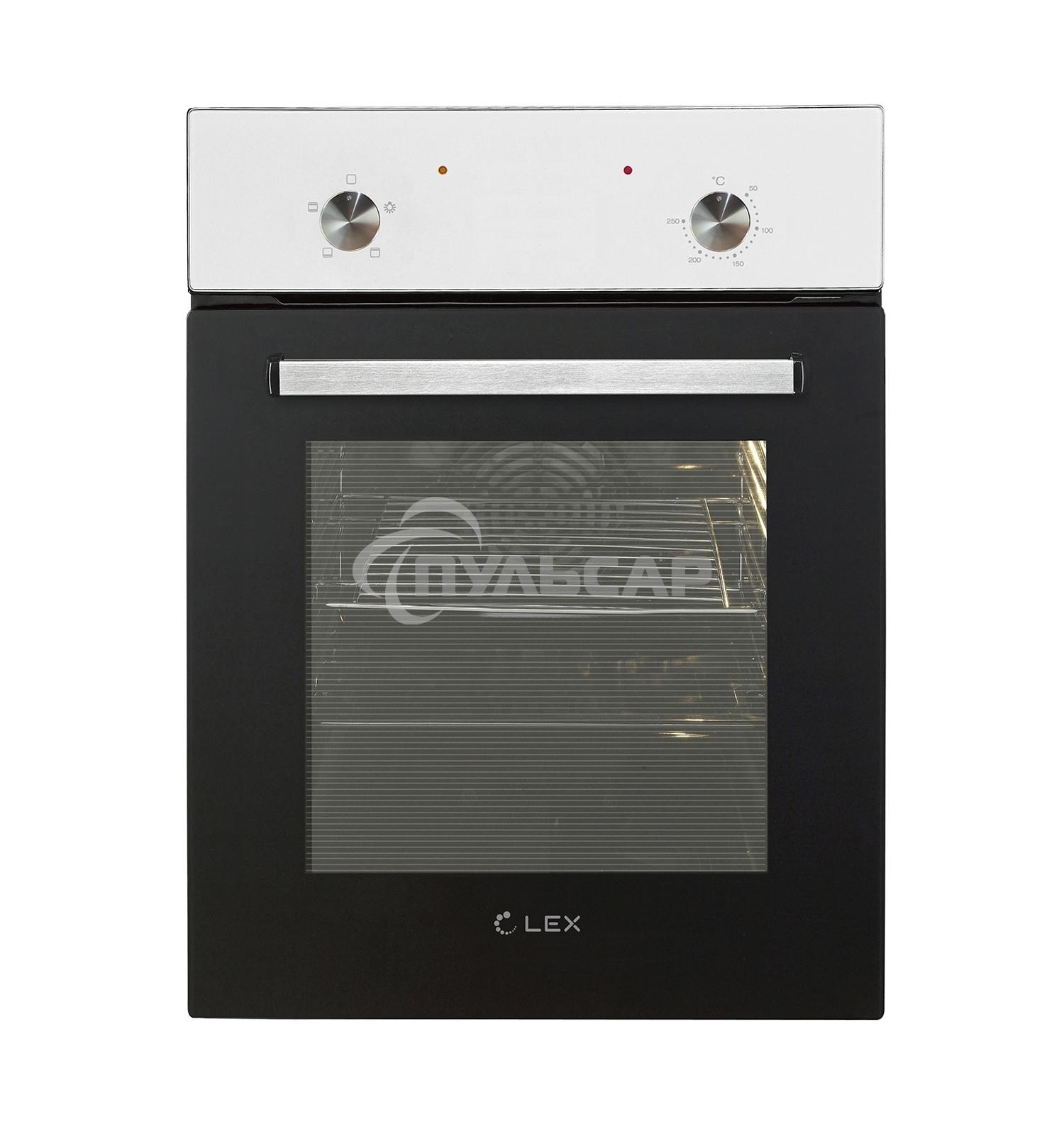 Духовой шкаф Электрический LEX EDM 4540 IX нержавеющая сталь/черный, встраиваемый