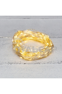 Гирлянда Neon-night Роса с трансформатором 100 м, 1000 LED, теплое белое свечение