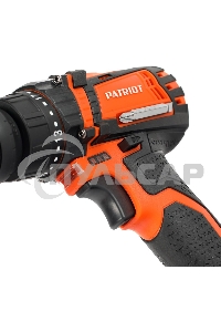 Дрель-шуруповерт Patriot BR 203UES, Аккумуляторная, 20В, 2 АКБ, Кейс