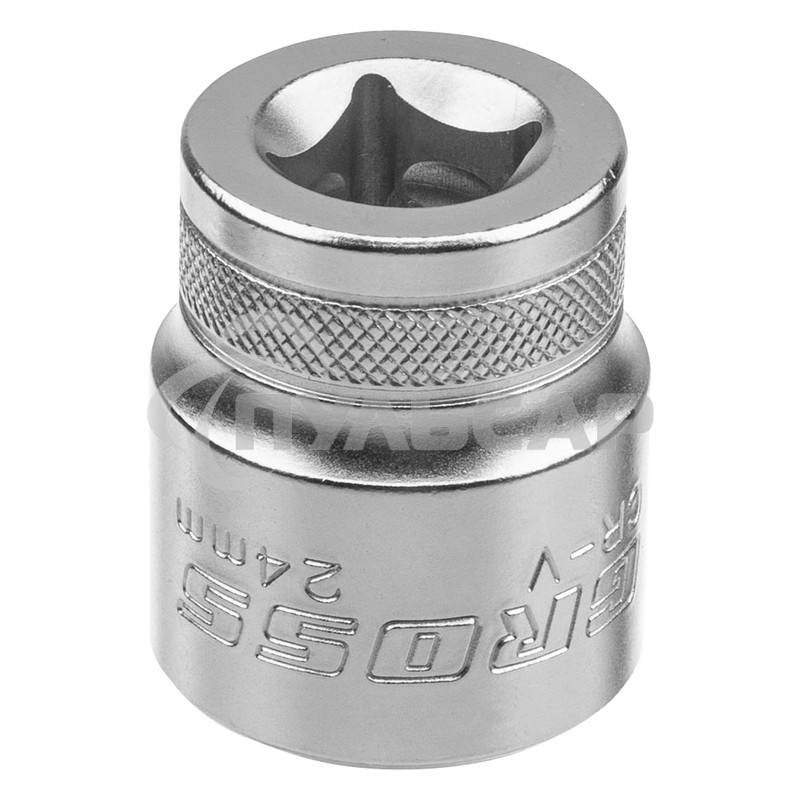 Набор торцевых головок, трещотка 120 зубьев, 36 предметов GROSS 14145