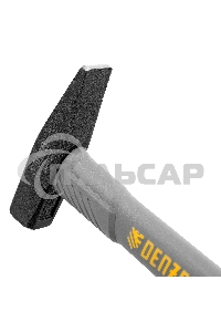 Молоток слесарный, 200 г, кованый, фибергласовая рукоятка c TPR покрытием Denzel