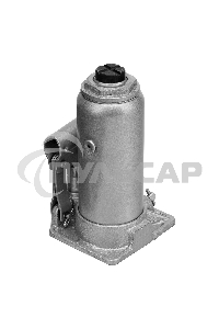 Домкрат гидравлический бутылочный Matrix, 5 т, h подъема 197–382 мм