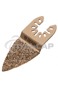 Насадка для МФИ шлифовальная дельтовидная, HM, по плитке и дереву, 33 мм Denzel