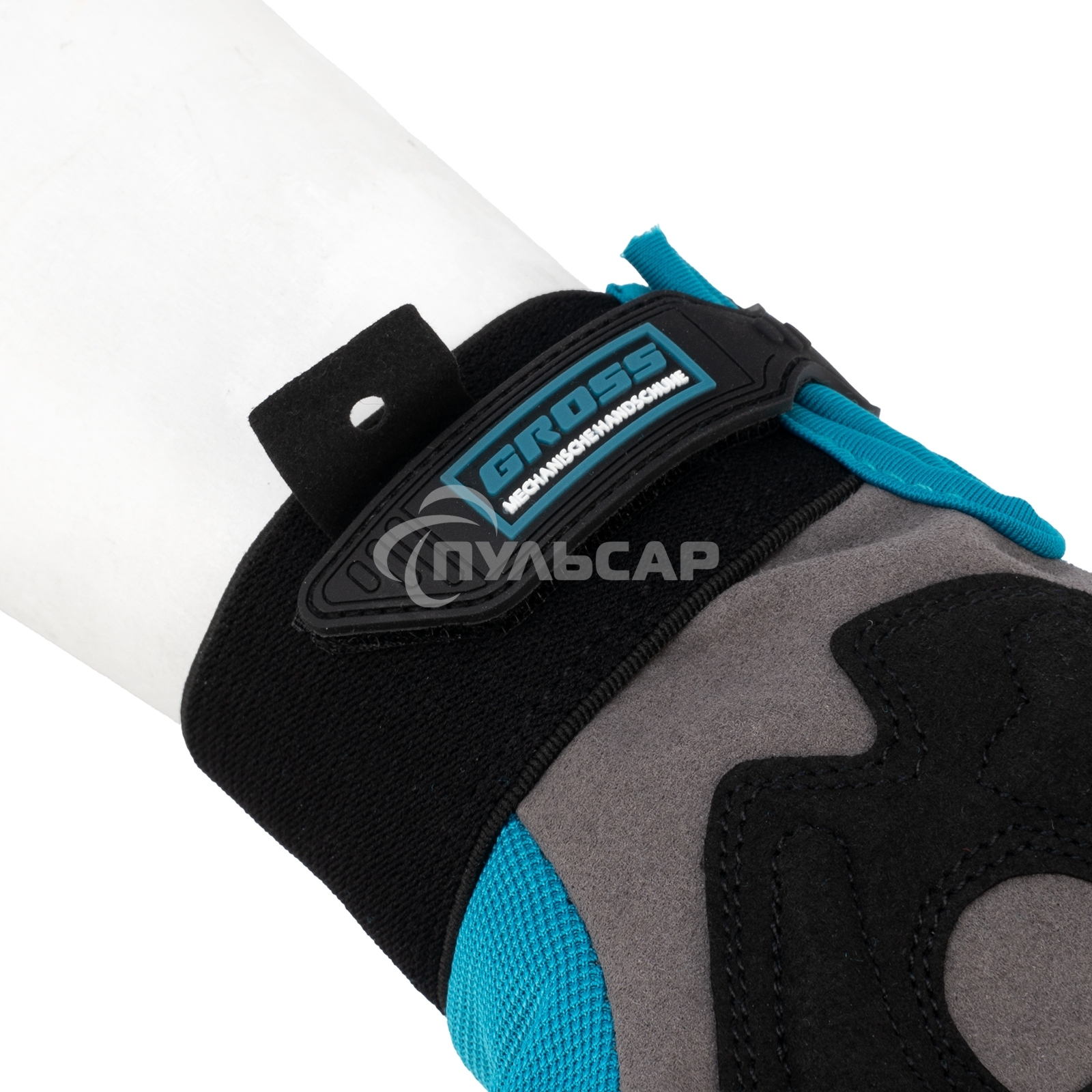 Перчатки универсальные комбинированные, с защитными накладками, STYLISH, размер M (8) Gross